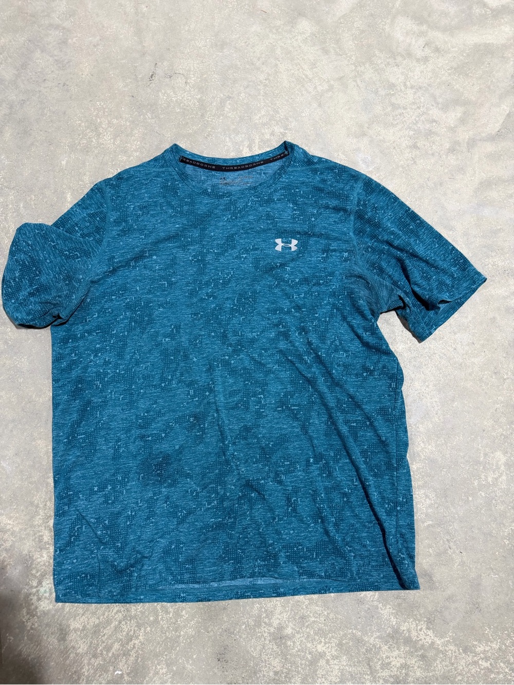 Under Armour Men's Blue Athletic Short Sleeve T-Shirt XL